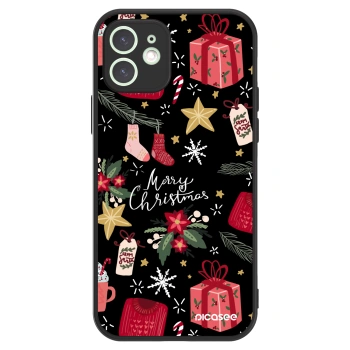 Picasee ULTIMATE CASE MagSafe Apple iPhone 12 - készülékre - Christmas