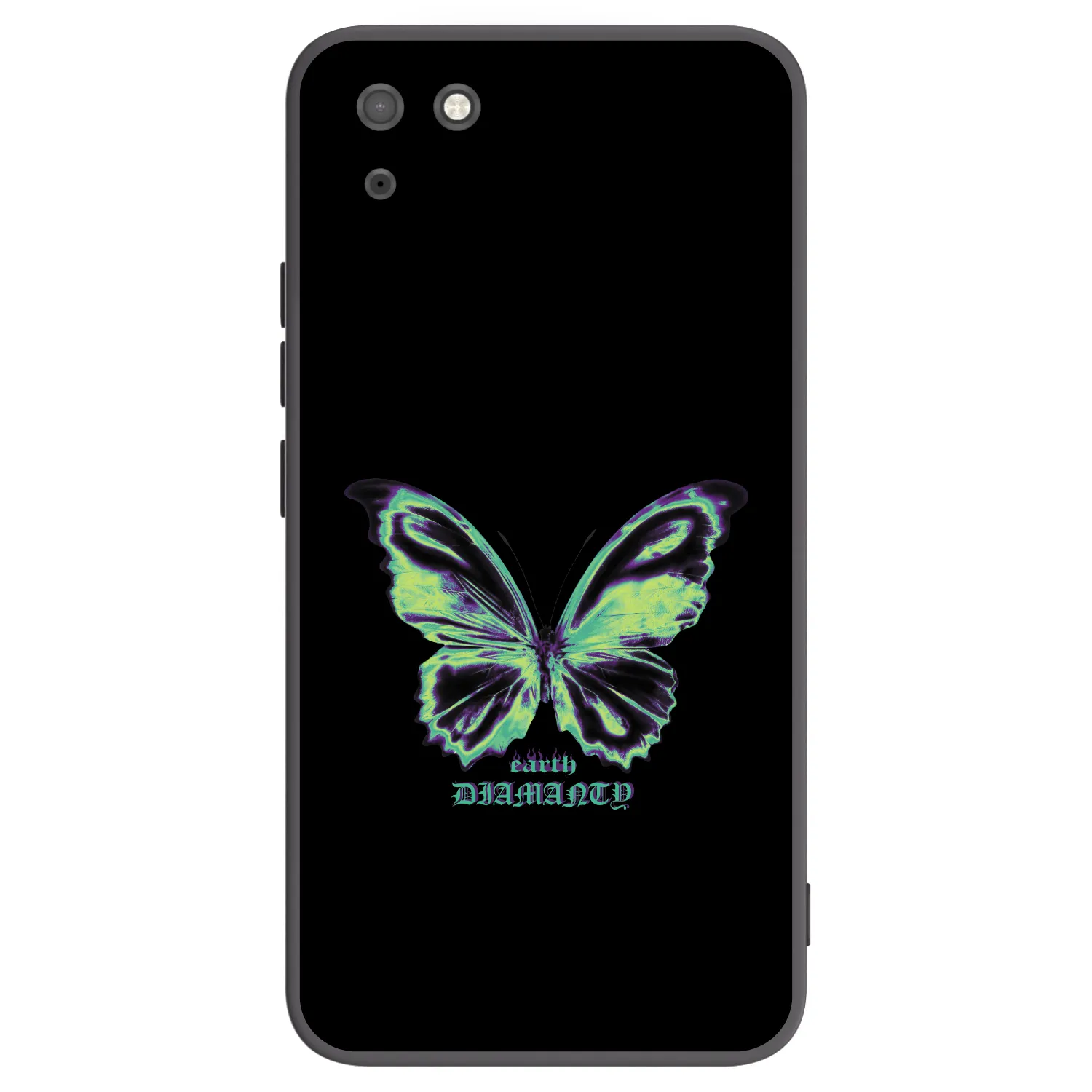 Picasee fekete szilikon tok az alábbi mobiltelefonokra Huawei Y5P - Diamanty Blue