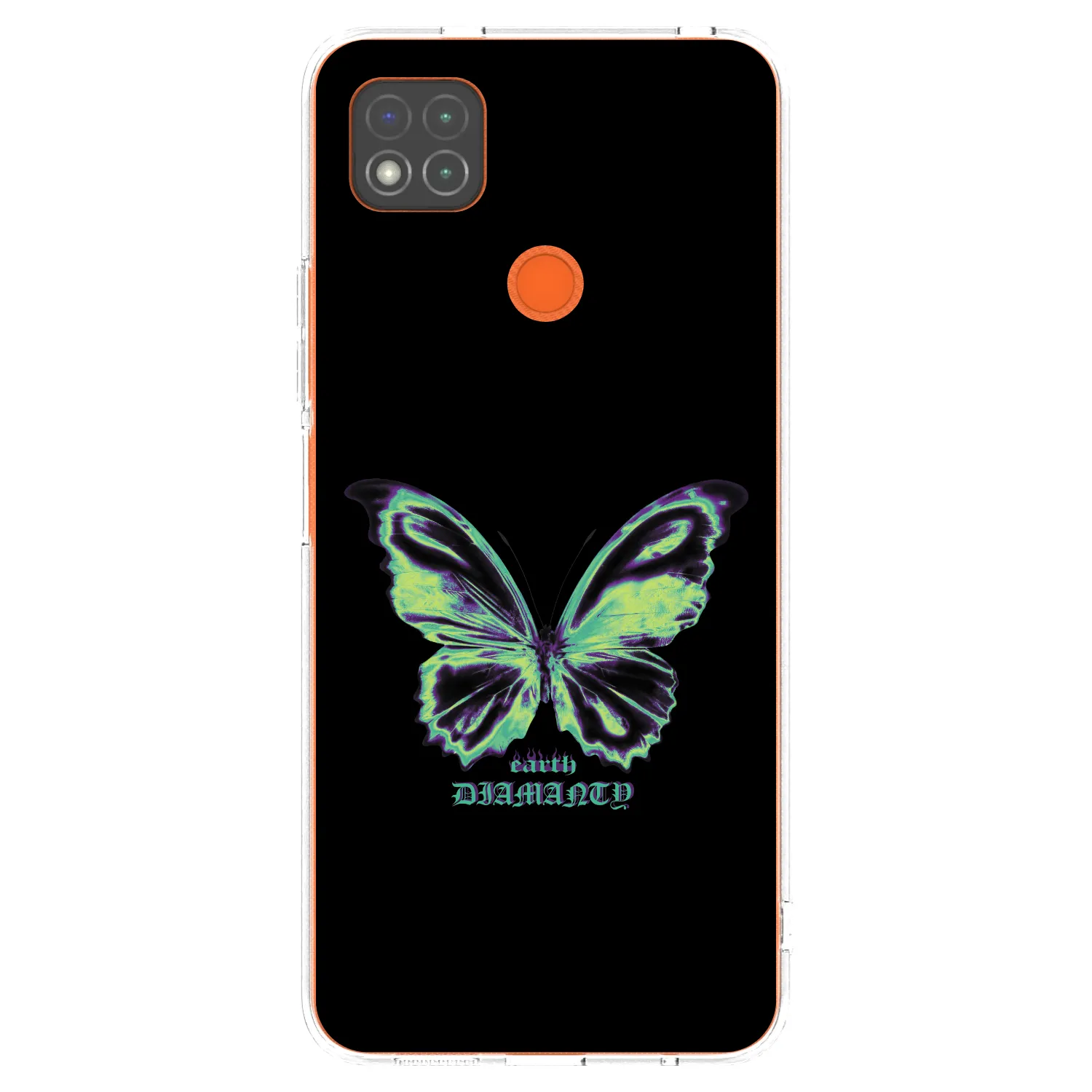 Picasee átlátszó szilikon tok az alábbi mobiltelefonokra Xiaomi Redmi 9C - Diamanty Blue