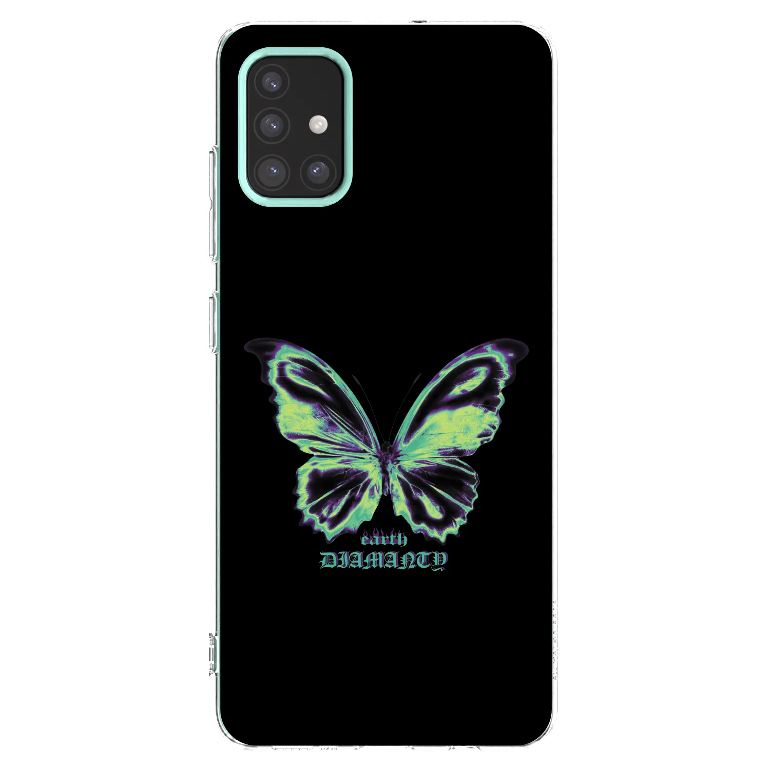 Picasee átlátszó szilikon tok az alábbi mobiltelefonokra Samsung Galaxy M31s - Diamanty Blue