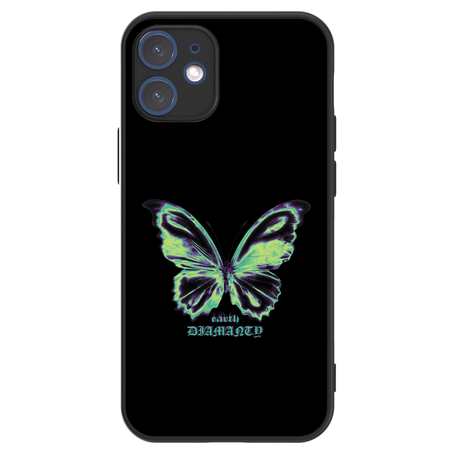 Picasee ULTIMATE CASE Apple iPhone 12 mini - készülékre - Diamanty Blue