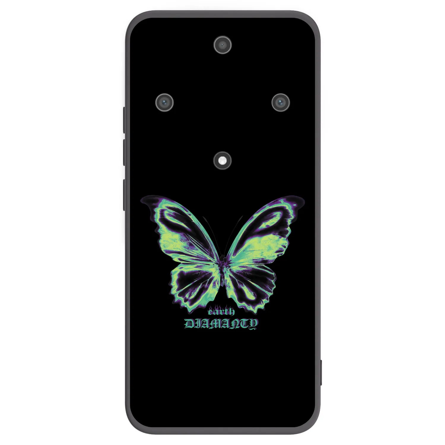 Picasee fekete szilikon tok az alábbi mobiltelefonokra Honor Magic5 Lite 5G - Diamanty Blue