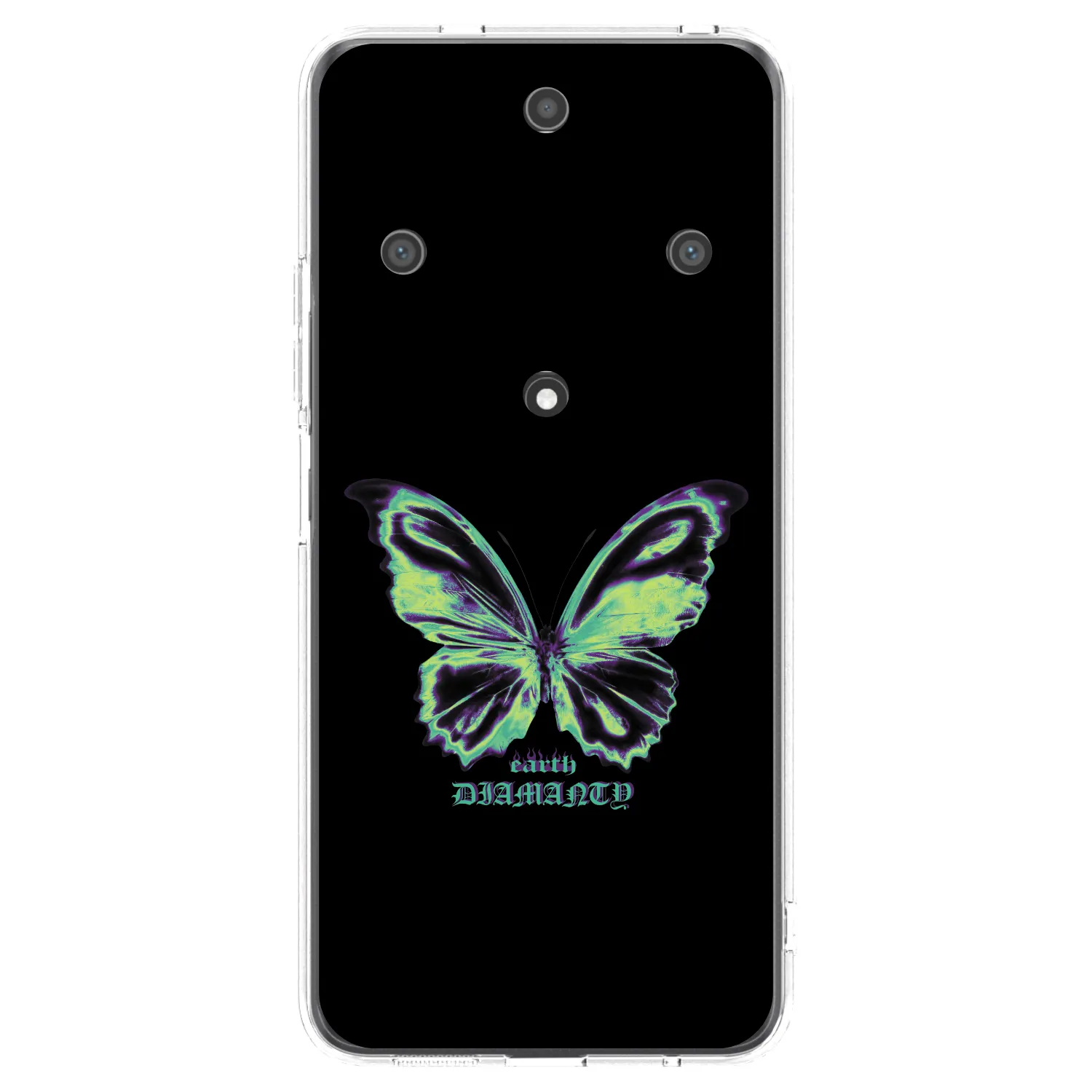 Picasee átlátszó szilikon tok az alábbi mobiltelefonokra Honor Magic5 Lite 5G - Diamanty Blue
