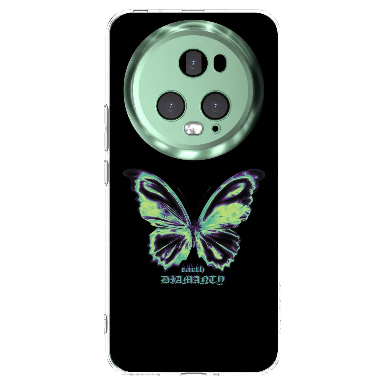 Picasee átlátszó szilikon tok az alábbi mobiltelefonokra Honor Magic5 Pro - Diamanty Blue