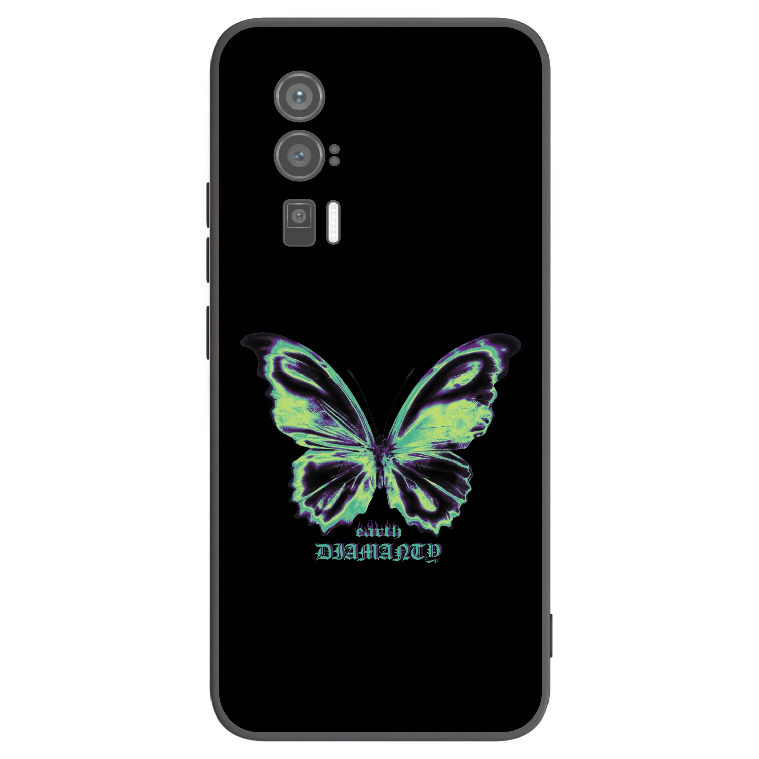Picasee fekete szilikon tok az alábbi mobiltelefonokra Xiaomi Poco F5 Pro 5G - Diamanty Blue