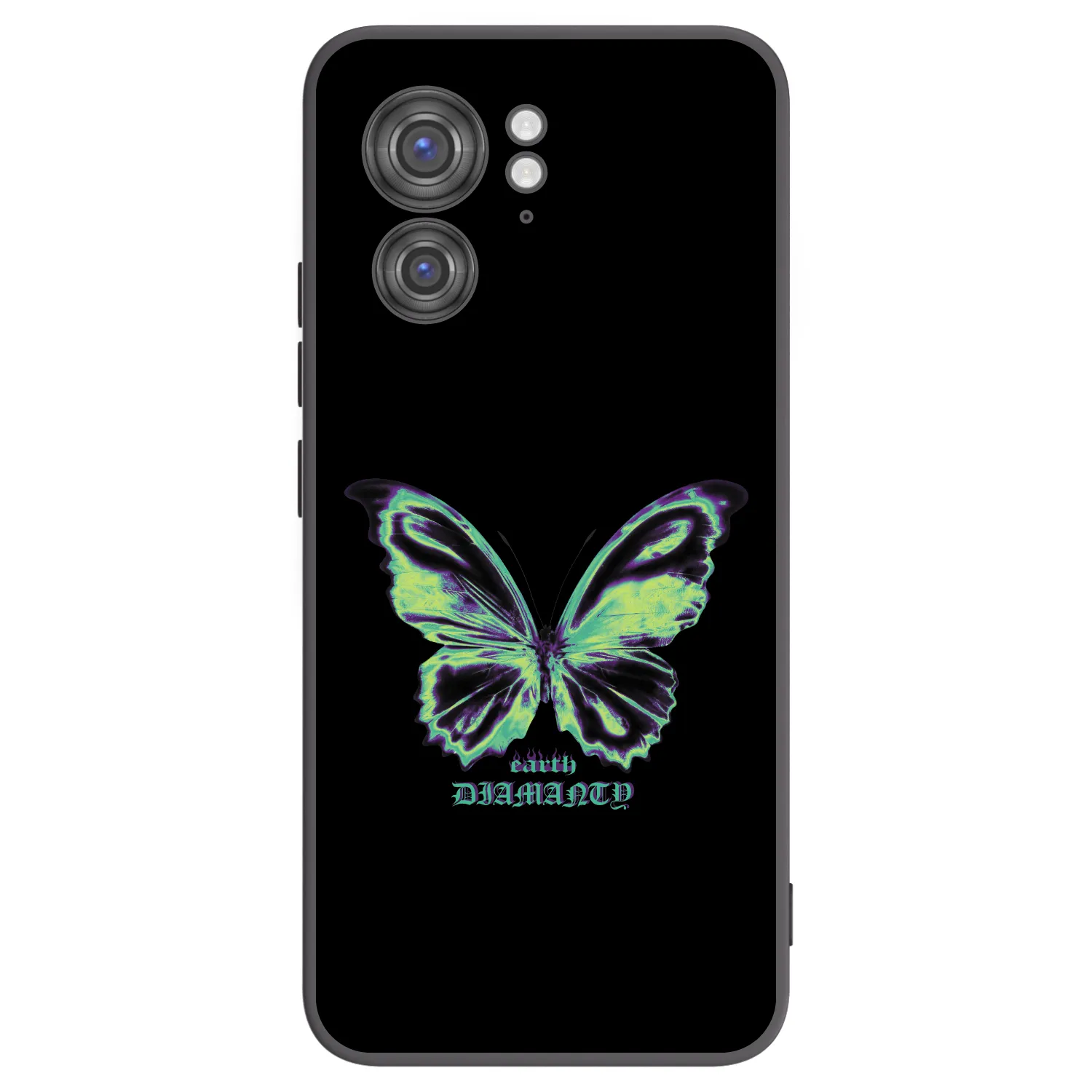 Picasee fekete szilikon tok az alábbi mobiltelefonokra Motorola Edge 40 - Diamanty Blue