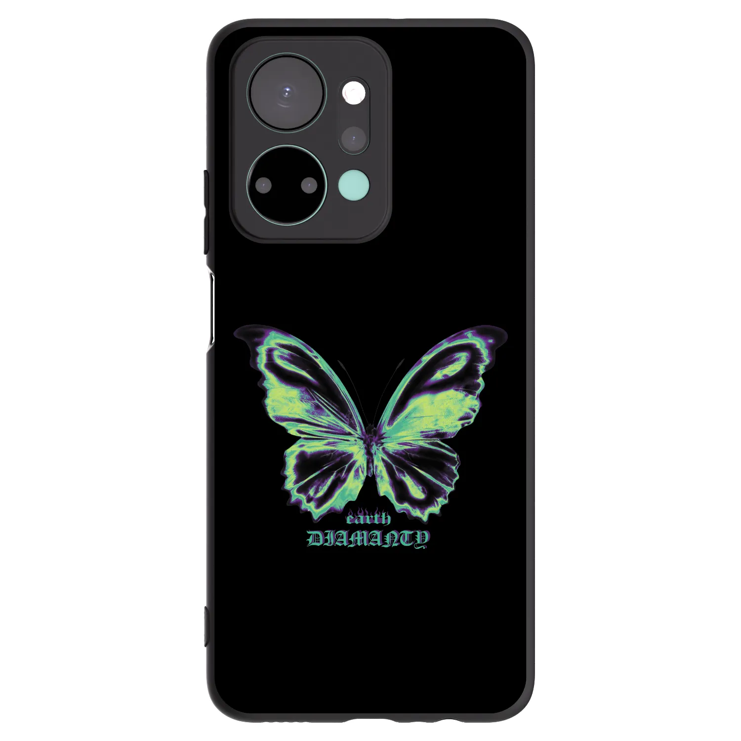 Picasee fekete szilikon tok az alábbi mobiltelefonokra Honor X7a - Diamanty Blue