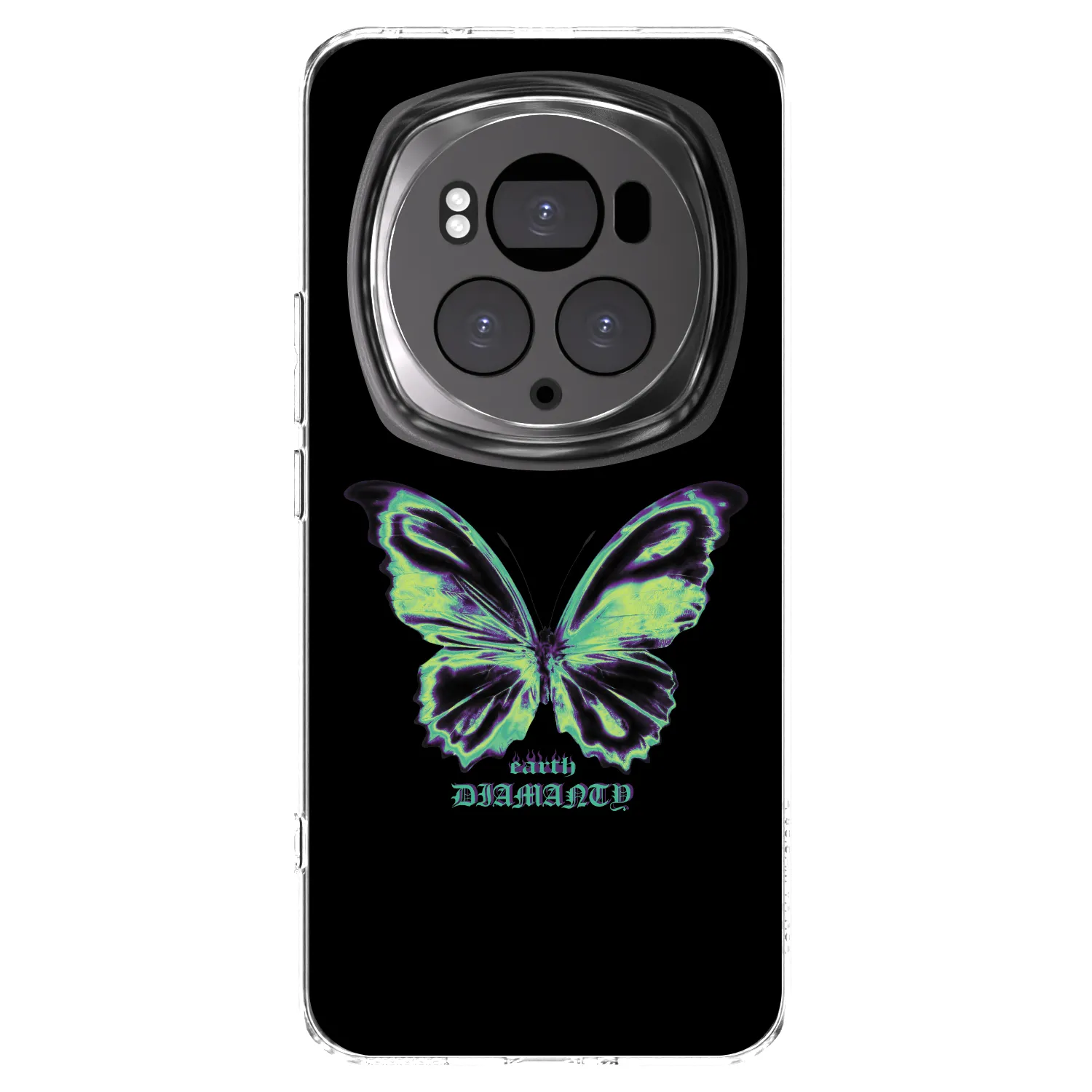 Picasee átlátszó szilikon tok az alábbi mobiltelefonokra Honor Magic6 Pro - Diamanty Blue