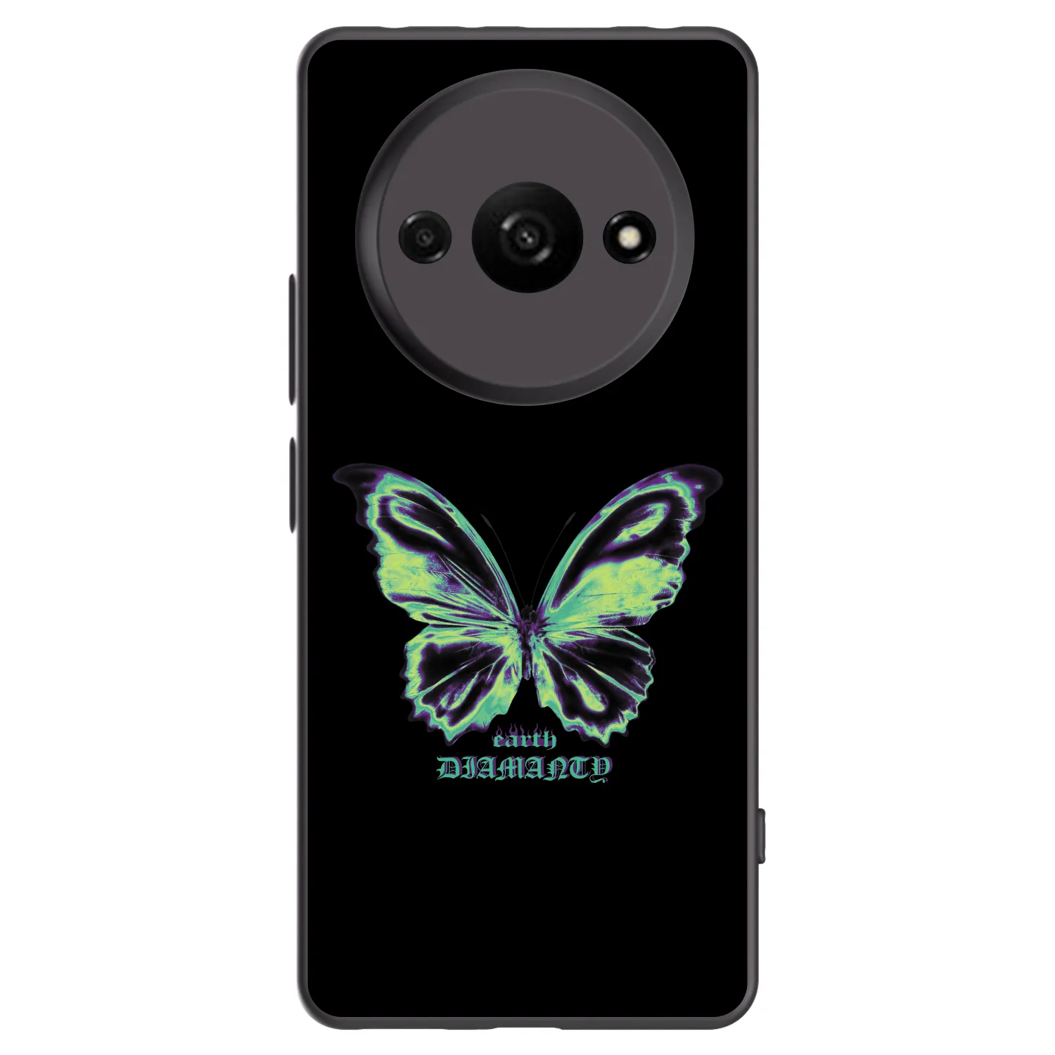 Picasee fekete szilikon tok az alábbi mobiltelefonokra Xiaomi Redmi A3 - Diamanty Blue