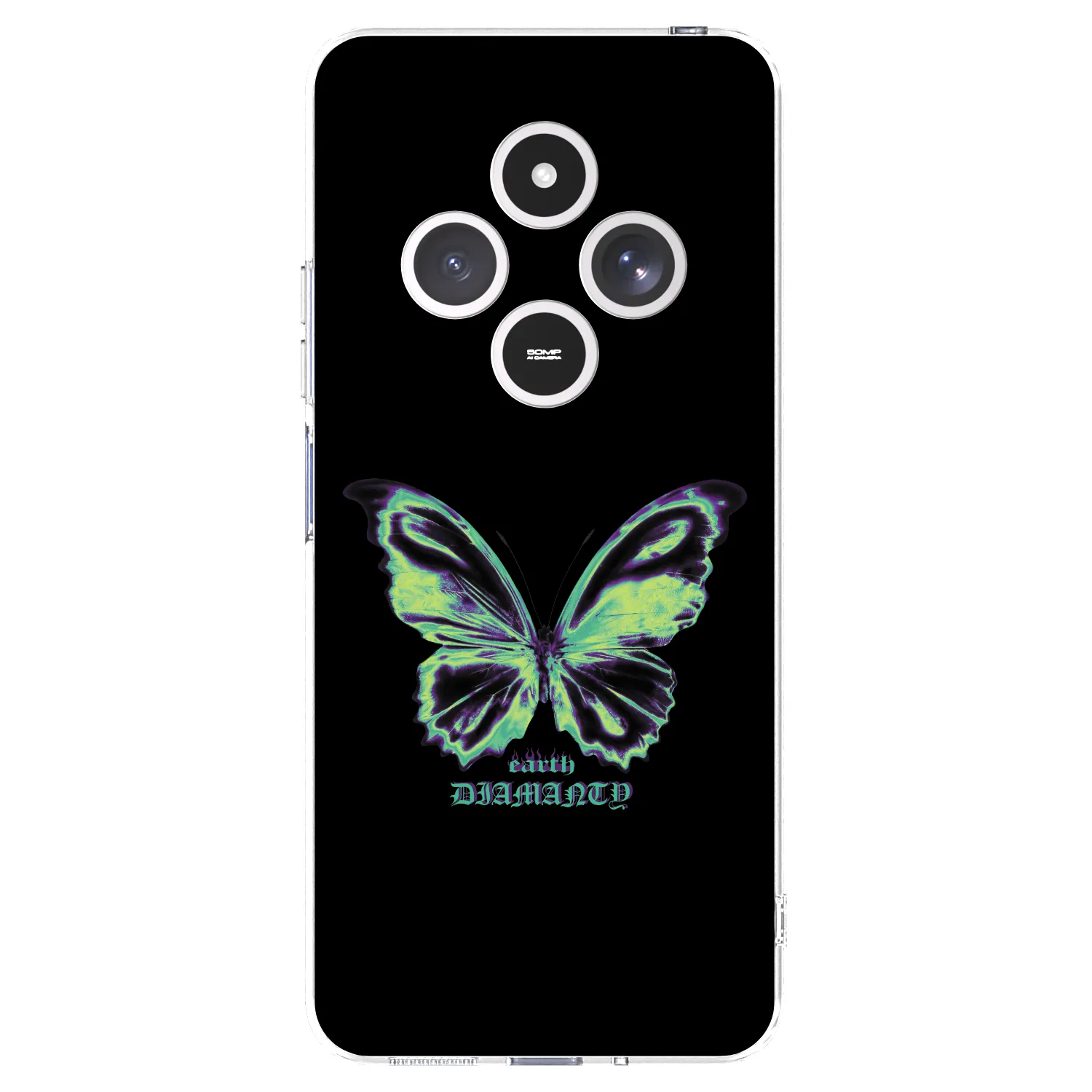 Picasee átlátszó szilikon tok az alábbi mobiltelefonokra Xiaomi Redmi 14C - Diamanty Blue