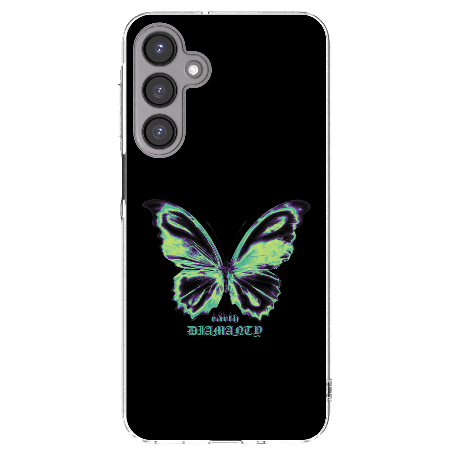 Picasee átlátszó szilikon tok az alábbi mobiltelefonokra Samsung Galaxy A16 5G - Diamanty Blue