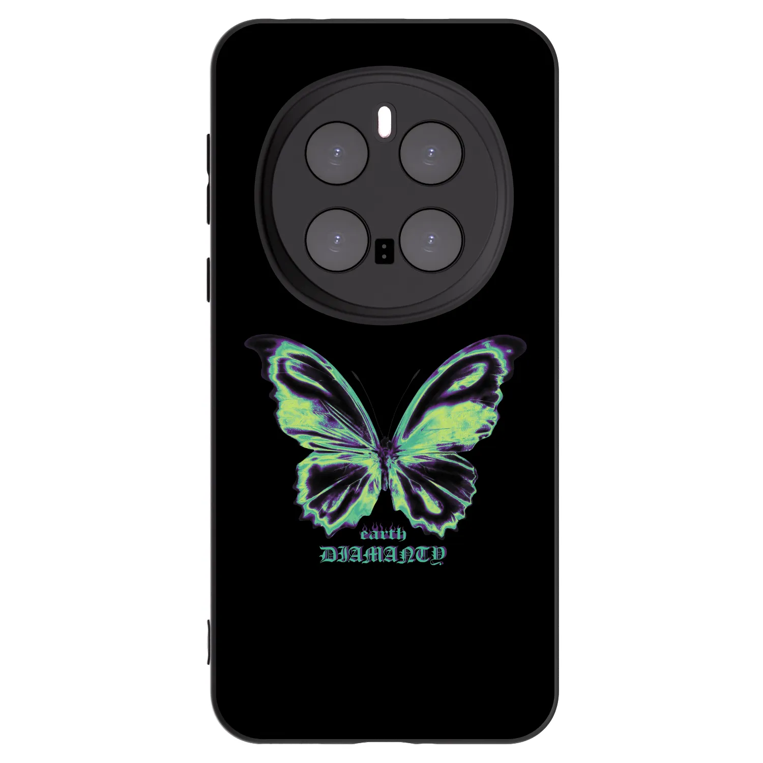 Picasee fekete szilikon tok az alábbi mobiltelefonokra Honor Magic7 Pro 5G - Diamanty Blue