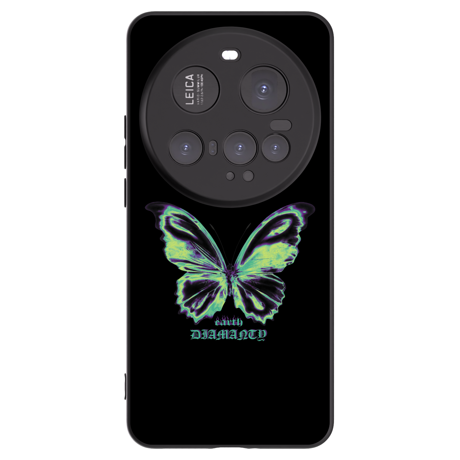 Picasee fekete szilikon tok az alábbi mobiltelefonokra Xiaomi 15 Ultra - Diamanty Blue