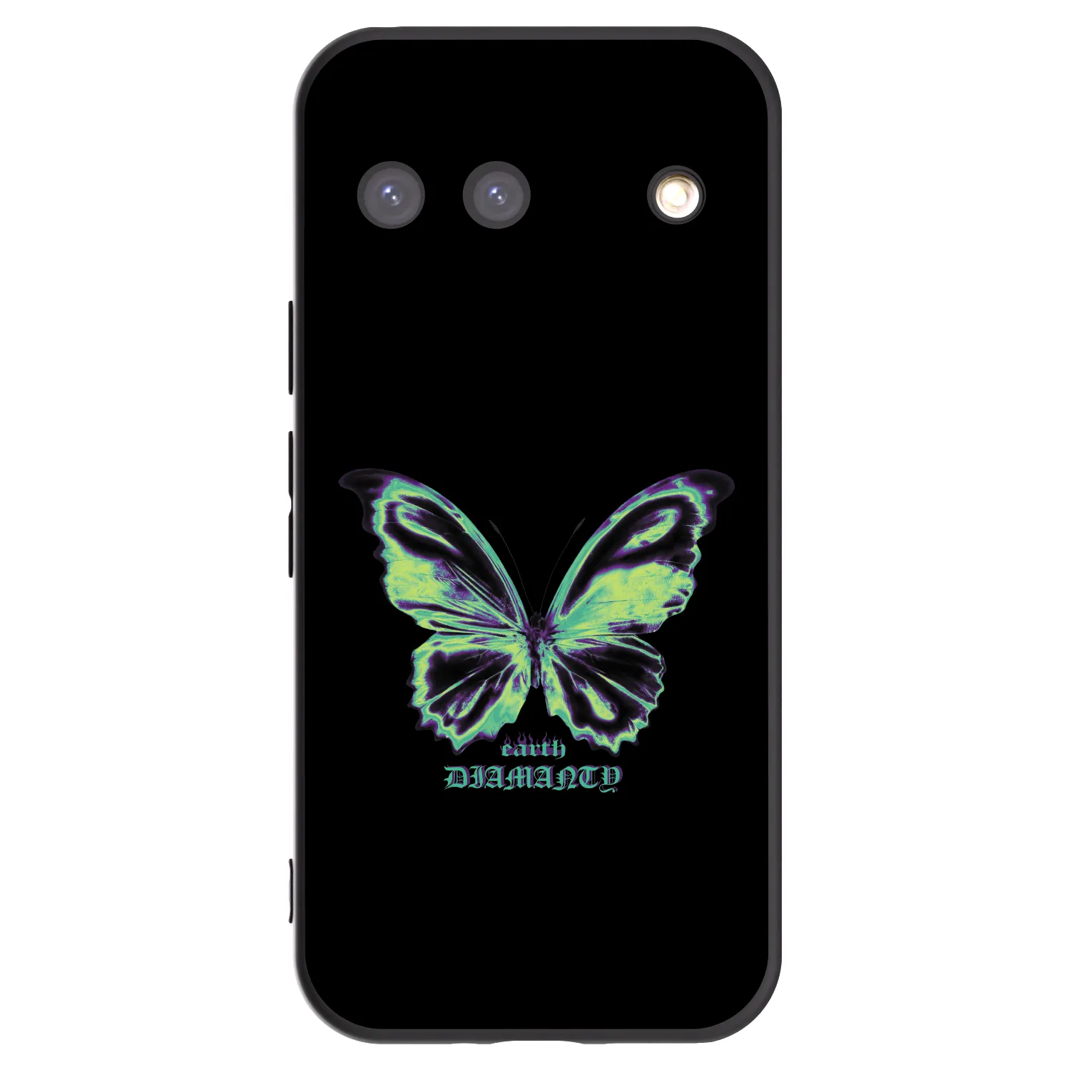 Picasee fekete szilikon tok az alábbi mobiltelefonokra Google Pixel 9 - Diamanty Blue