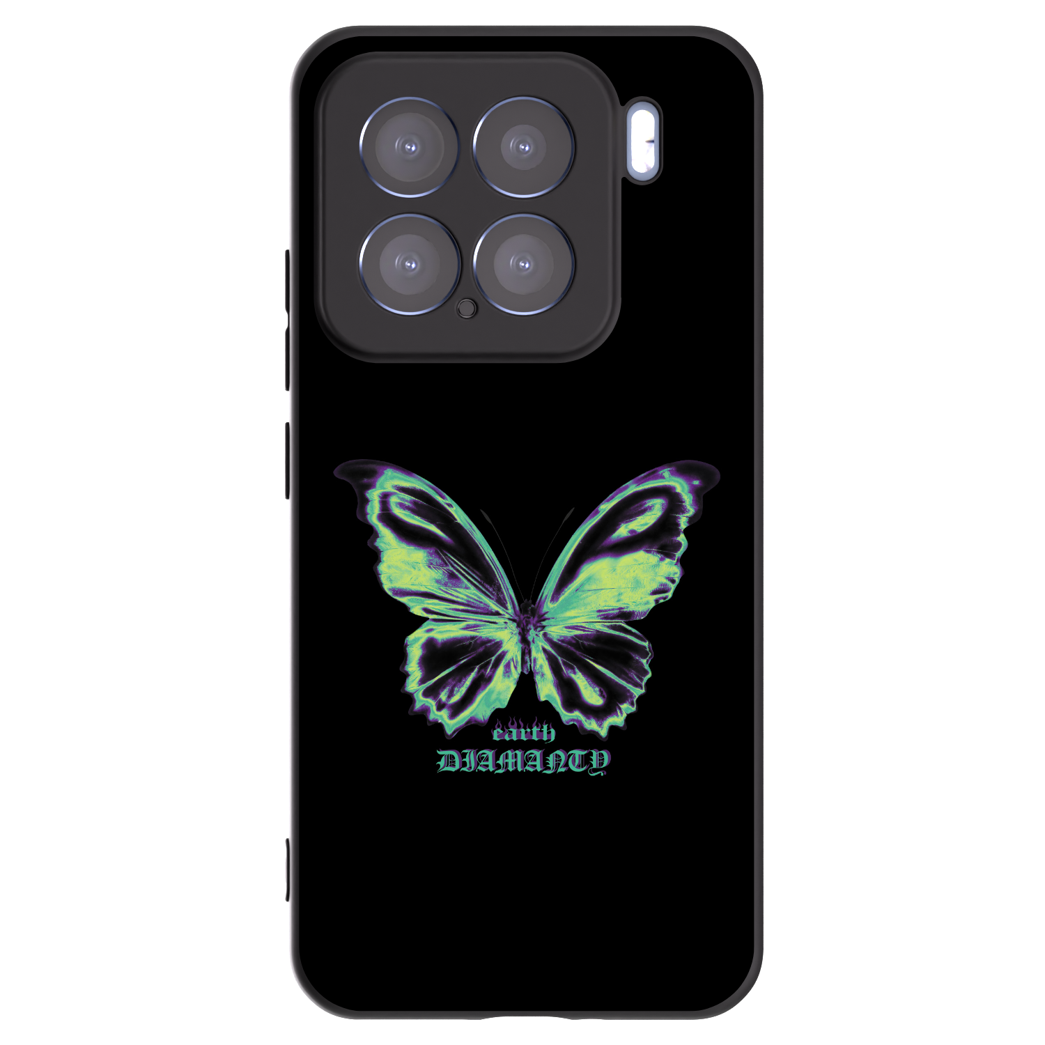 Picasee fekete szilikon tok az alábbi mobiltelefonokra Xiaomi 15 - Diamanty Blue