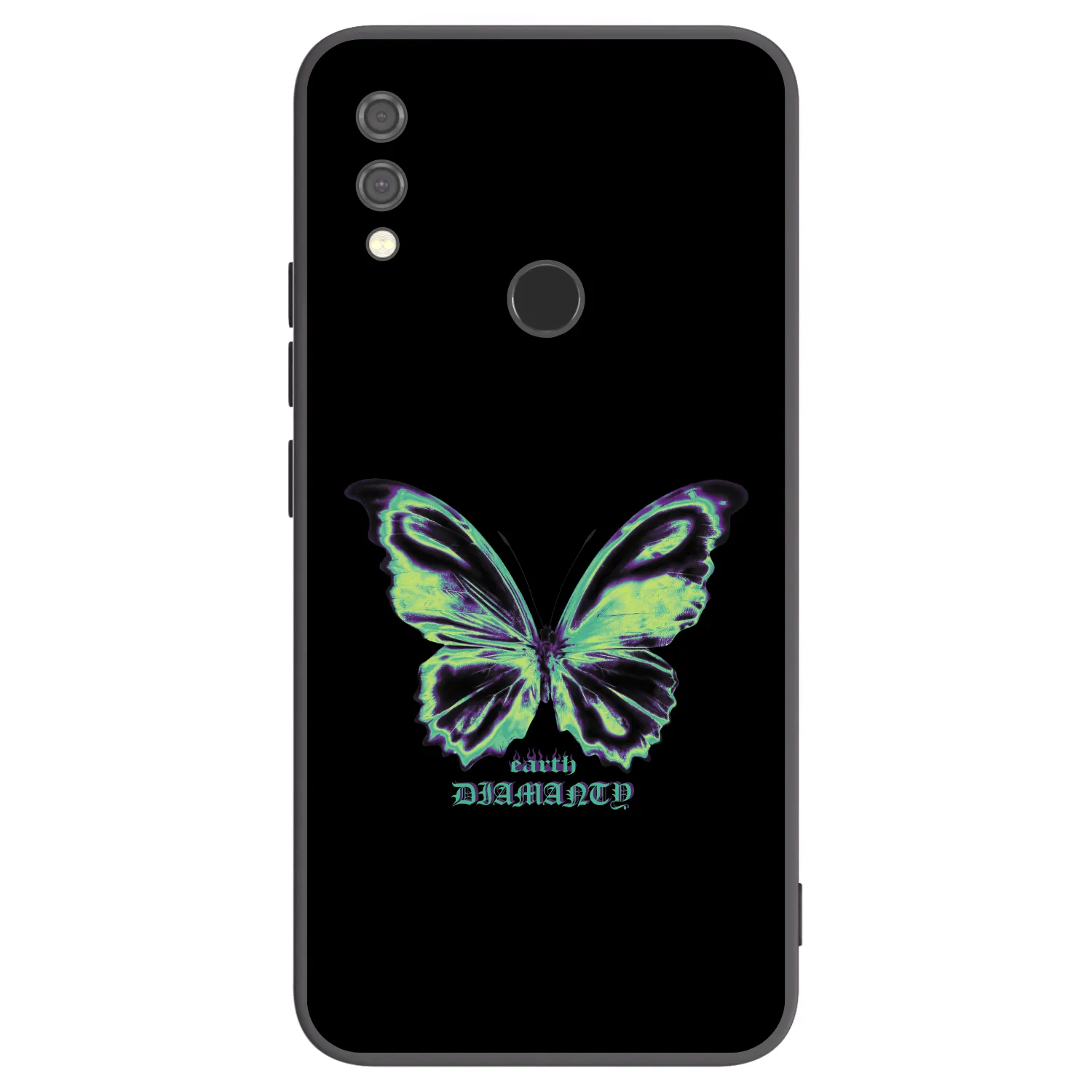 Picasee fekete szilikon tok az alábbi mobiltelefonokra Xiaomi Redmi Note 7 - Diamanty Blue