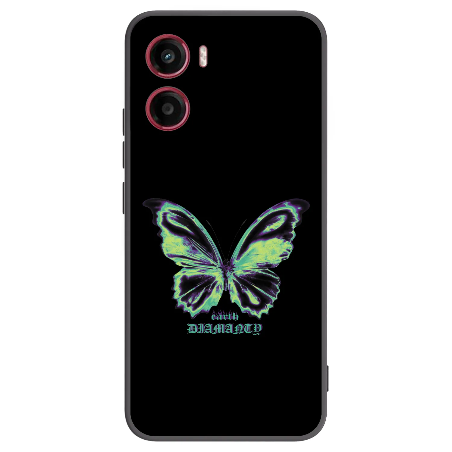 Picasee fekete szilikon tok az alábbi mobiltelefonokra Motorola Moto G05 - Diamanty Blue
