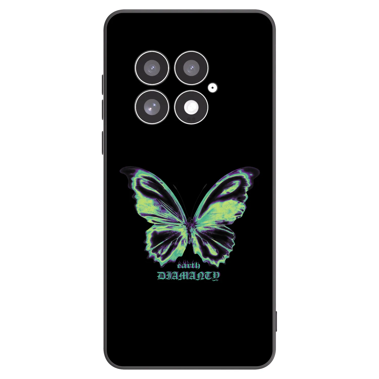 Picasee fekete szilikon tok az alábbi mobiltelefonokra OnePlus 13 5G - Diamanty Blue