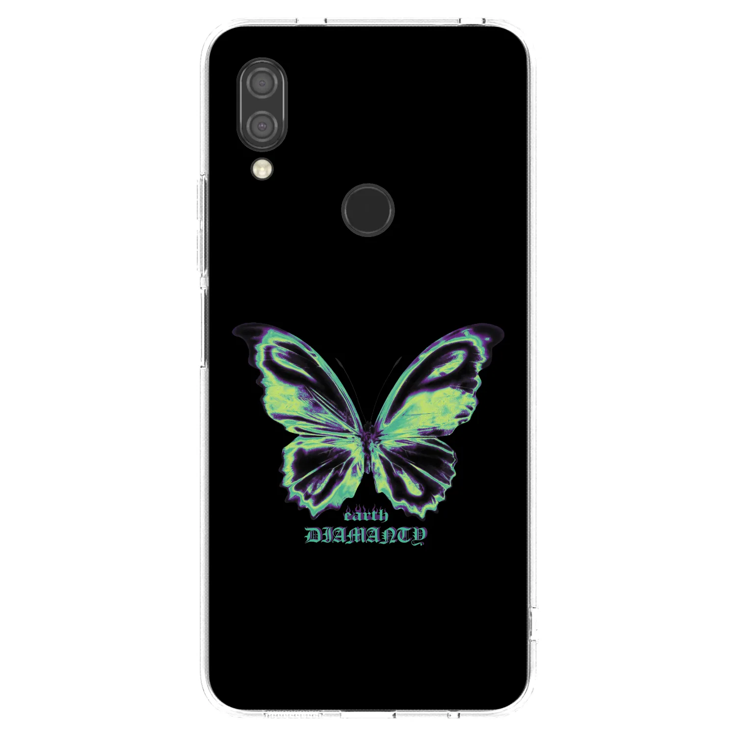 Picasee átlátszó szilikon tok az alábbi mobiltelefonokra Xiaomi Redmi 7 - Diamanty Blue