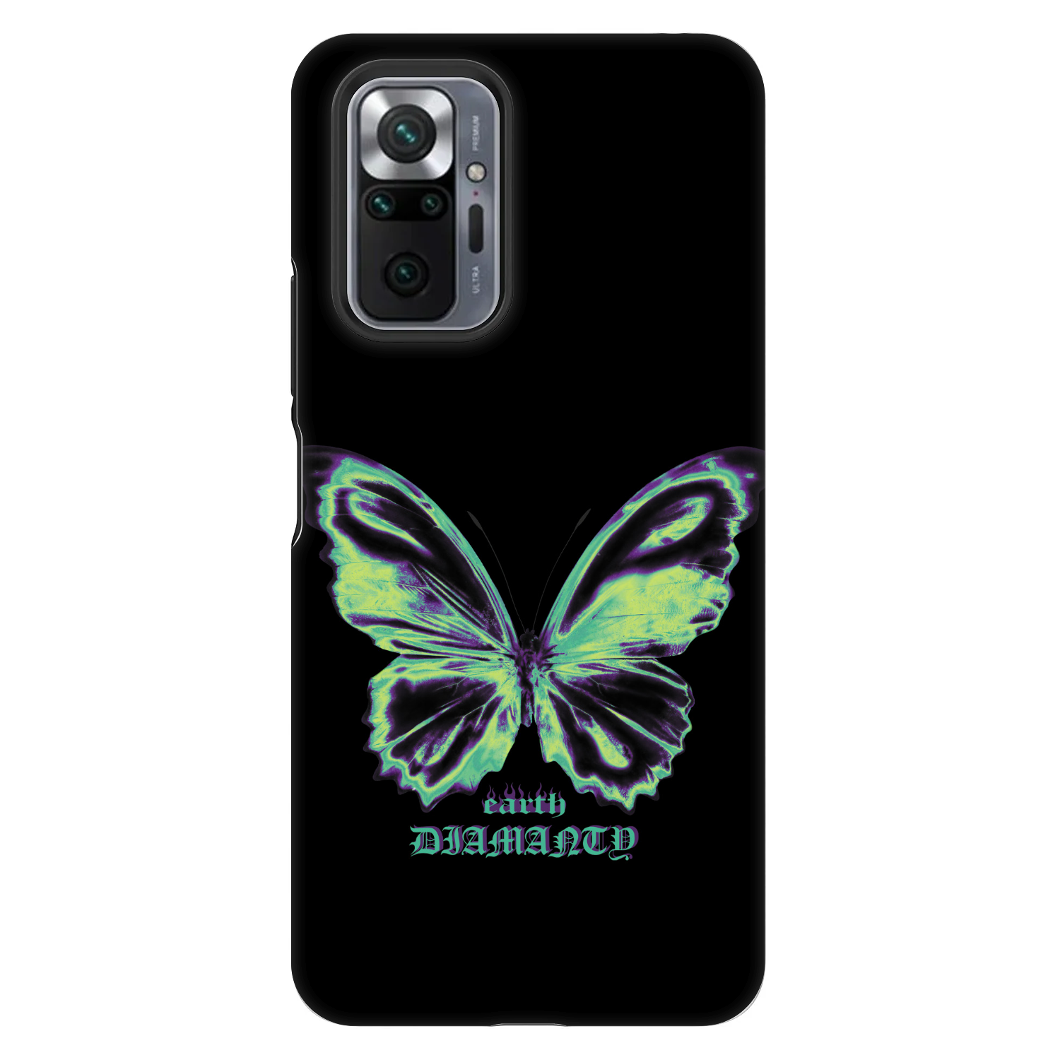 Picasee Fashion Case Xiaomi Redmi Note 10 Pro - Diamanty Blue