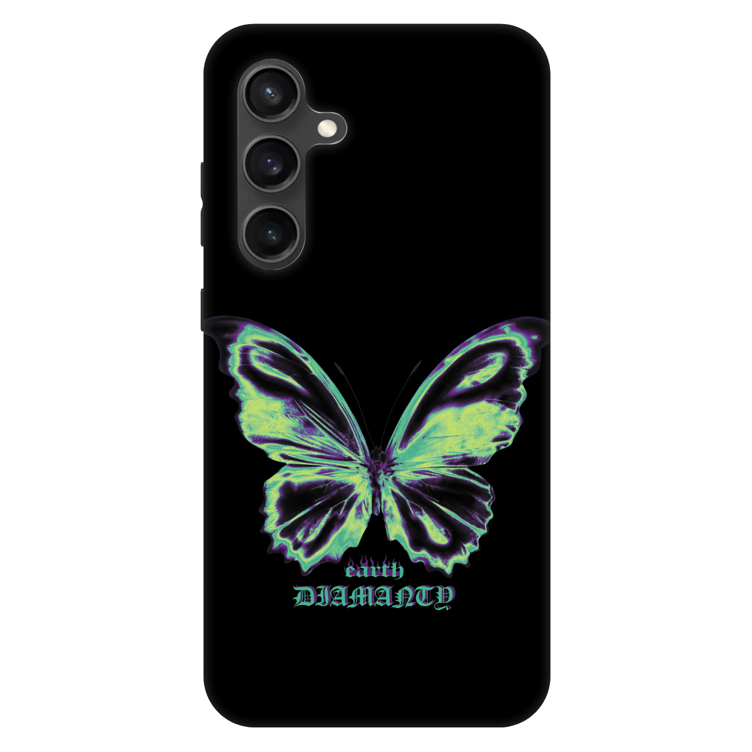 Picasee Fashion Case Samsung Galaxy S24 FE S721B - Diamanty Blue