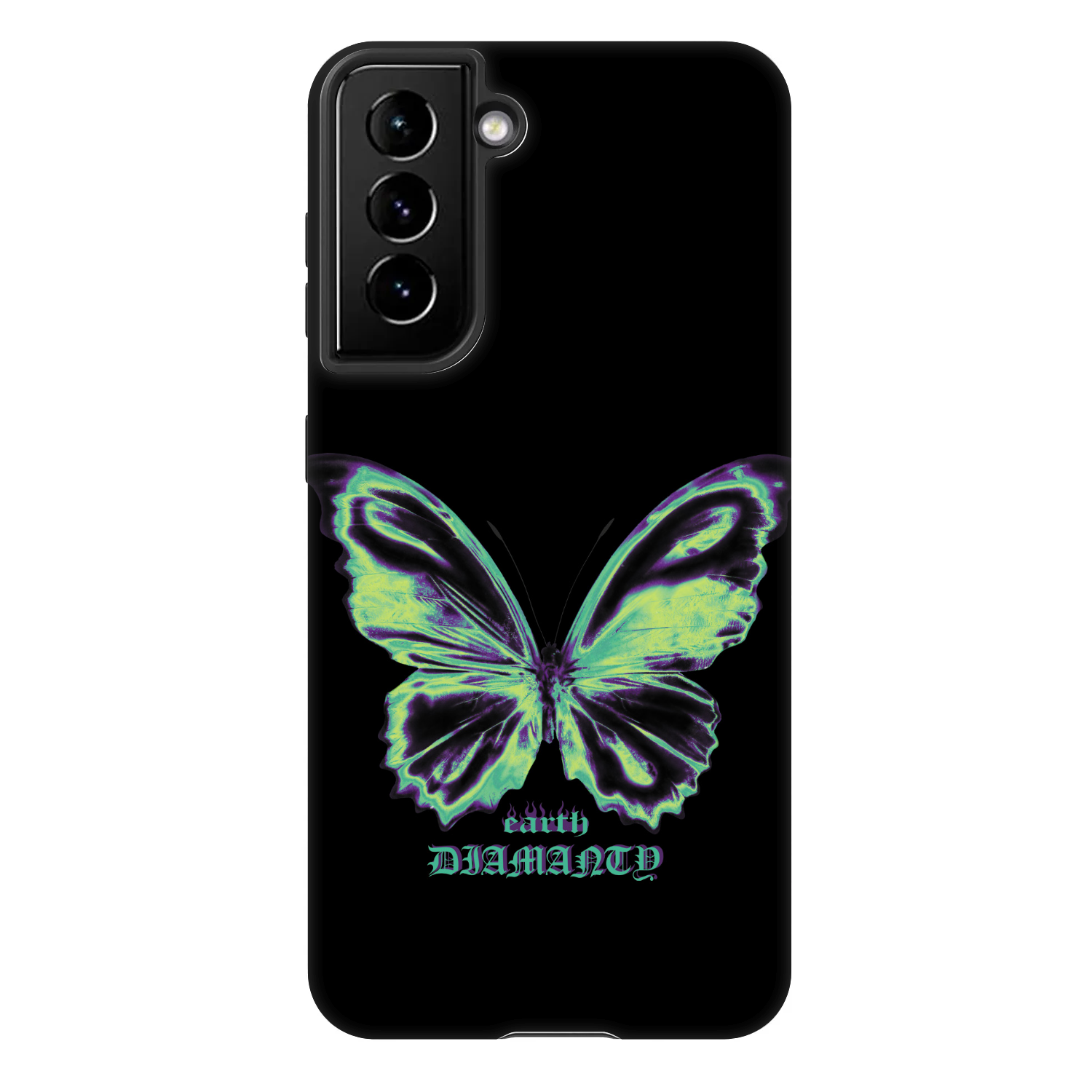 Picasee Fashion Case Samsung Galaxy S22 5G - Diamanty Blue