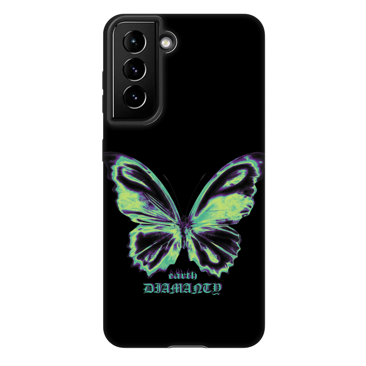 Picasee Fashion Case Samsung Galaxy S21 FE 5G - Diamanty Blue