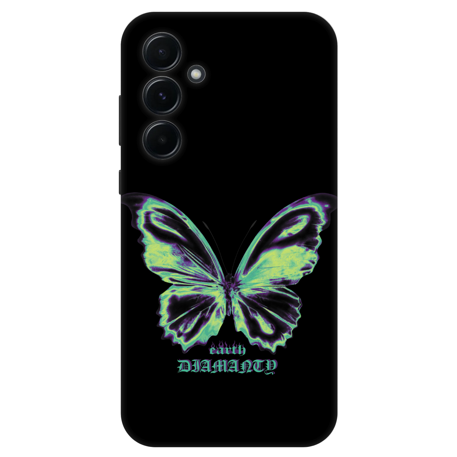 Picasee Fashion Case Samsung Galaxy A55 5G A556B - Diamanty Blue