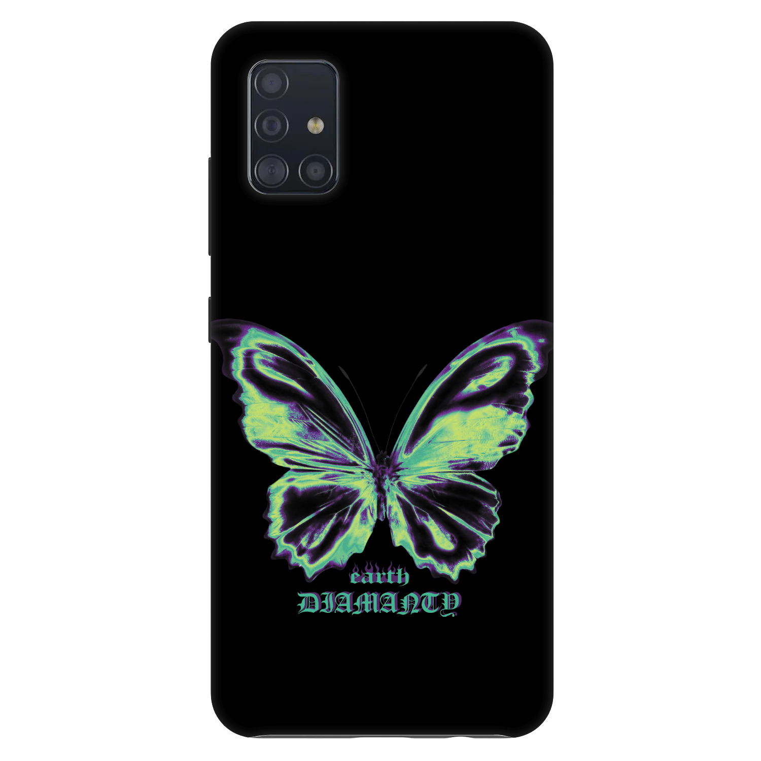 Picasee Fashion Case Samsung Galaxy A51 A515F - Diamanty Blue