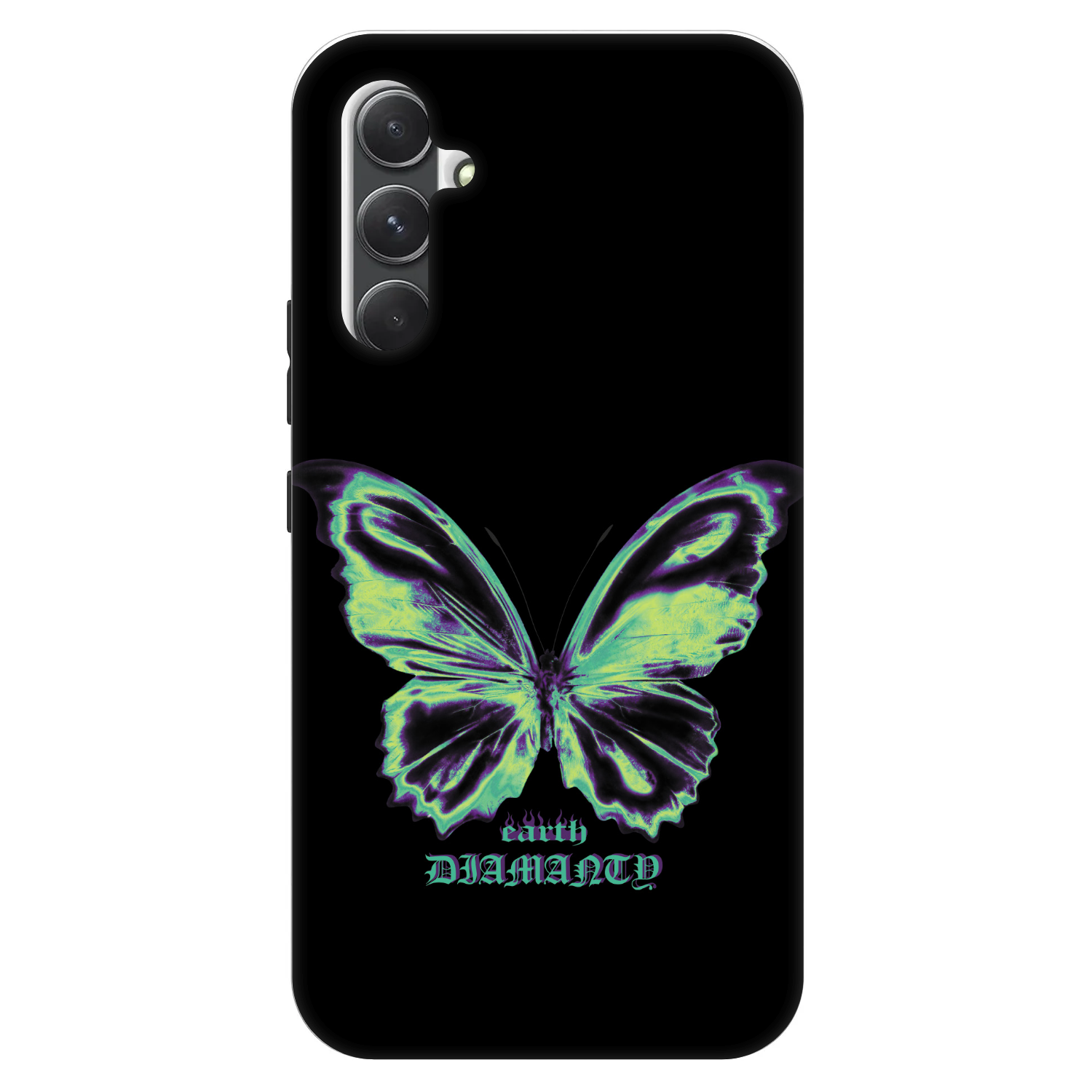 Picasee Fashion Case Samsung Galaxy A34 5G A346B - Diamanty Blue