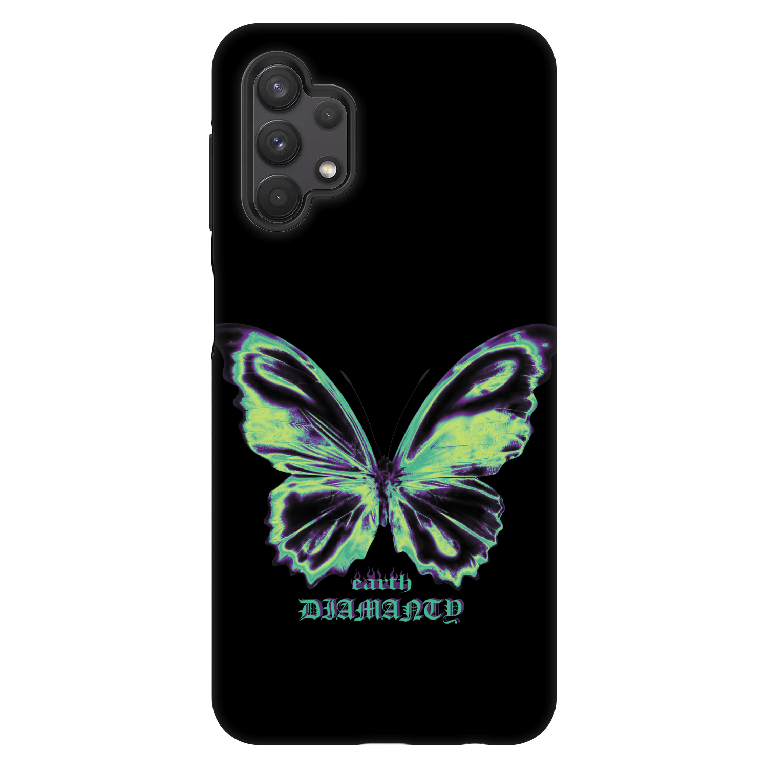 Picasee Fashion Case Samsung Galaxy A32 5G A326B - Diamanty Blue