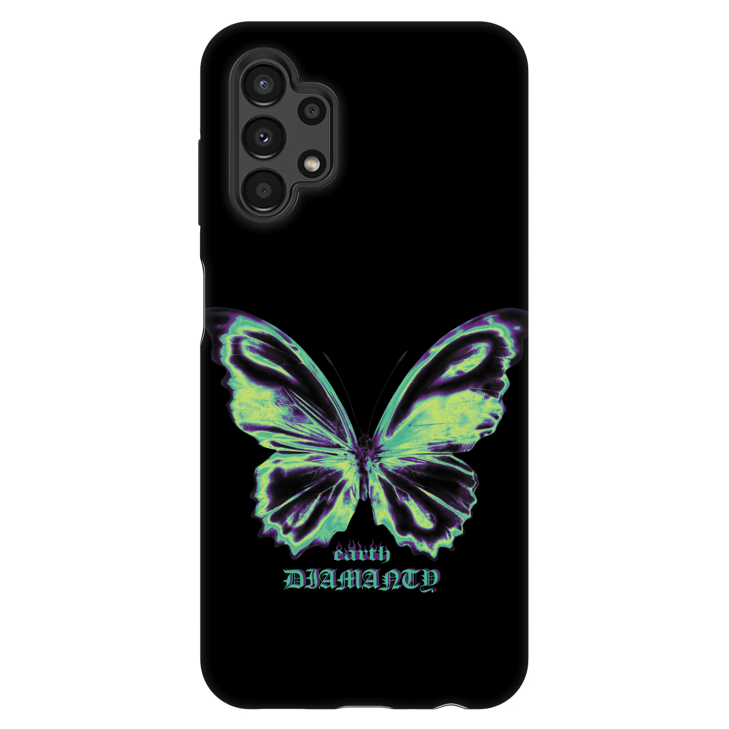 Picasee Fashion Case Samsung Galaxy A13 4G A135 - Diamanty Blue