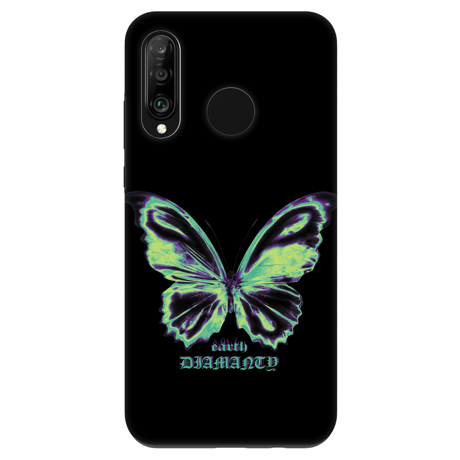 Picasee Fashion Case Huawei P30 Lite - Diamanty Blue