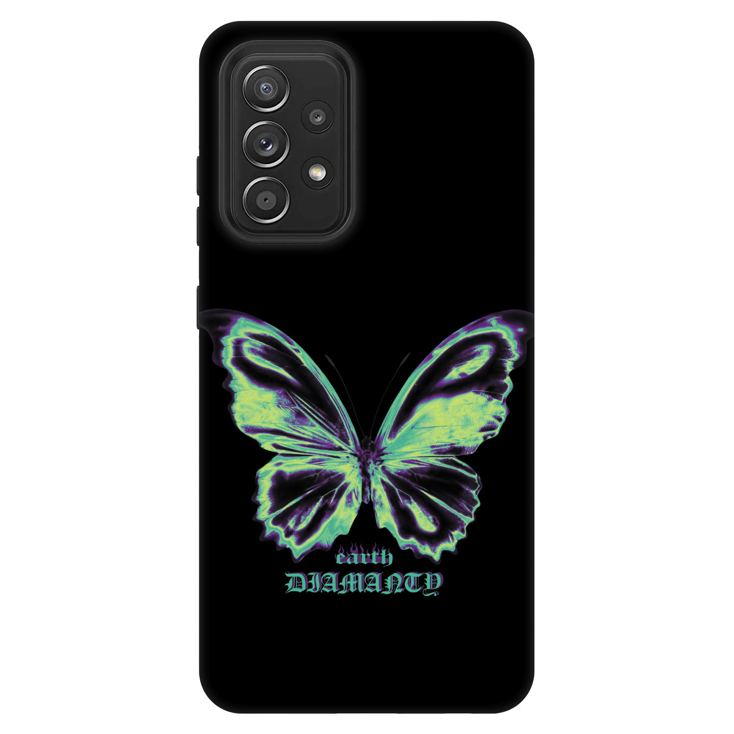 Picasee Fashion Case Samsung Galaxy A52 5G A525F - Diamanty Blue