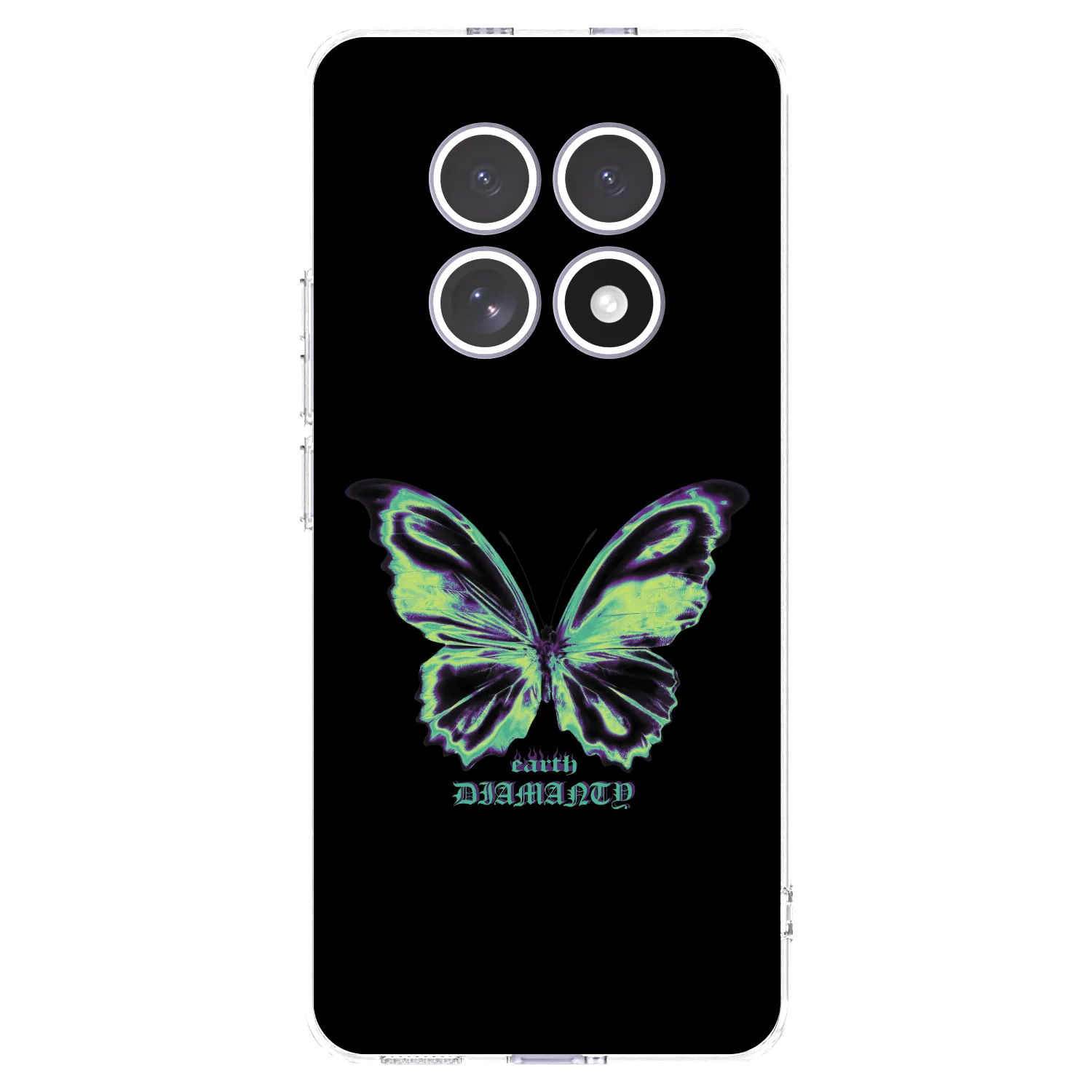 Picasee átlátszó szilikon tok az alábbi mobiltelefonokra Xiaomi Redmi Note 15 - Diamanty Blue