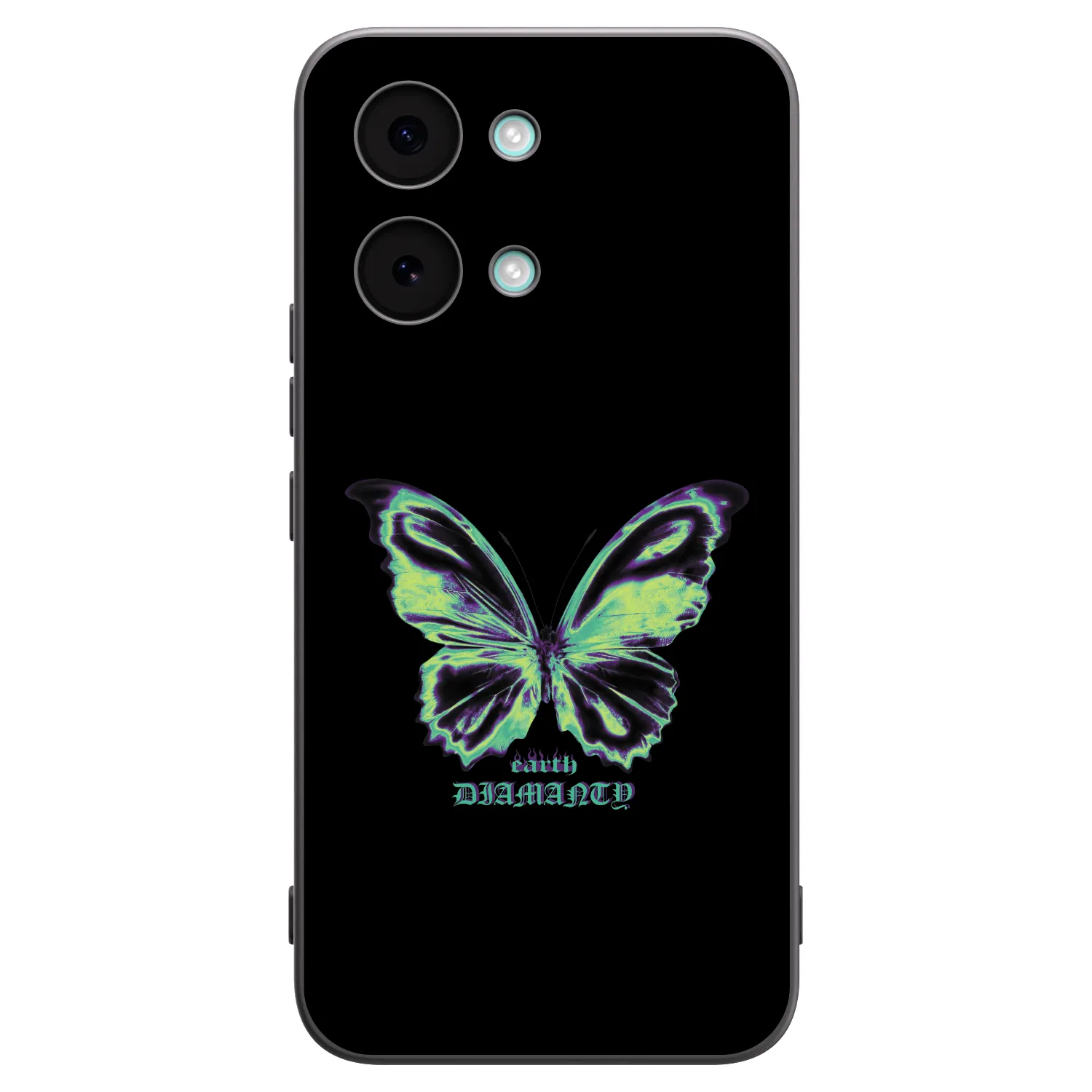 Picasee fekete szilikon tok az alábbi mobiltelefonokra Xiaomi Poco X8 Pro Max - Diamanty Blue