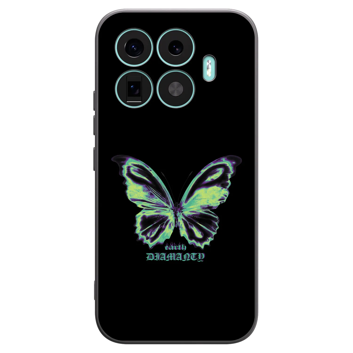 Picasee fekete szilikon tok az alábbi mobiltelefonokra Xiaomi 17T - Diamanty Blue