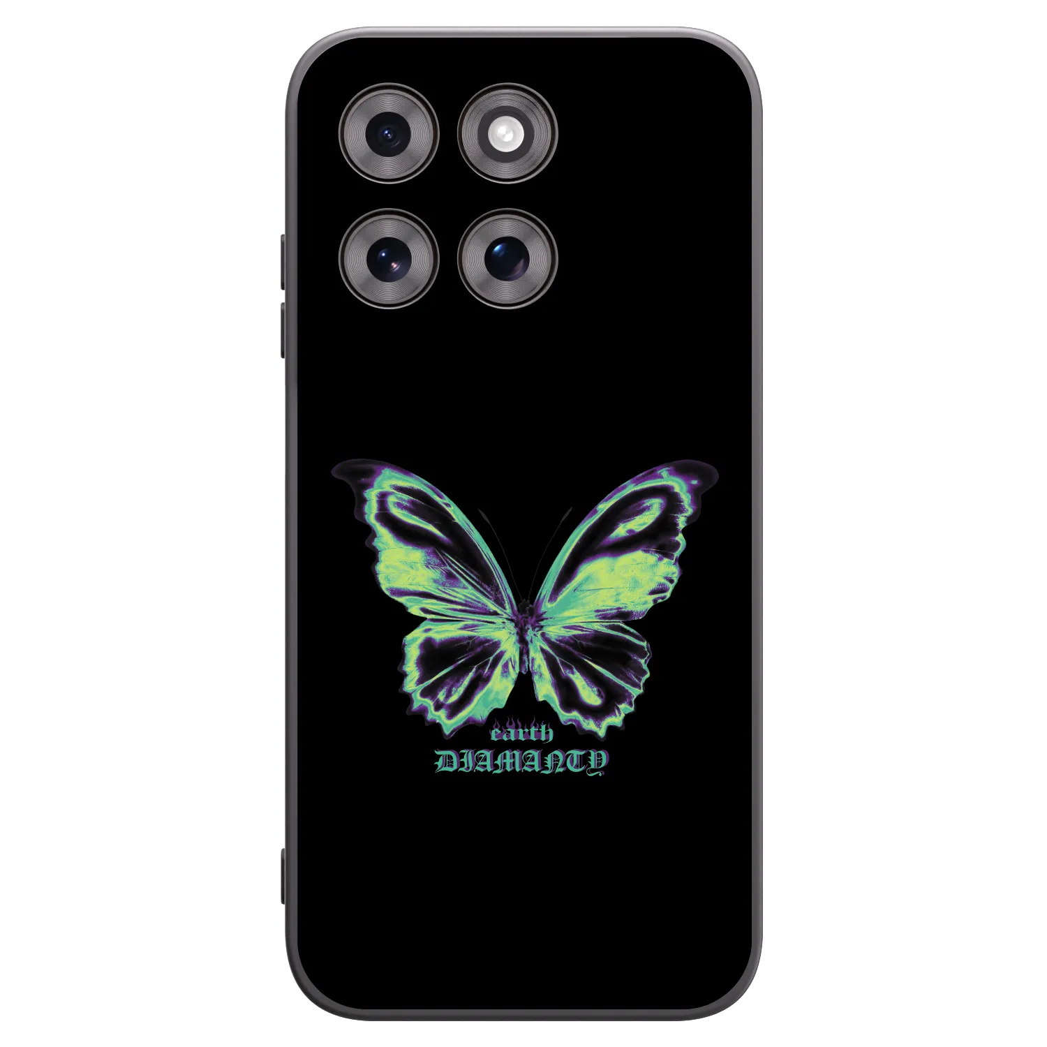 Picasee fekete szilikon tok az alábbi mobiltelefonokra Motorola Moto G77 - Diamanty Blue