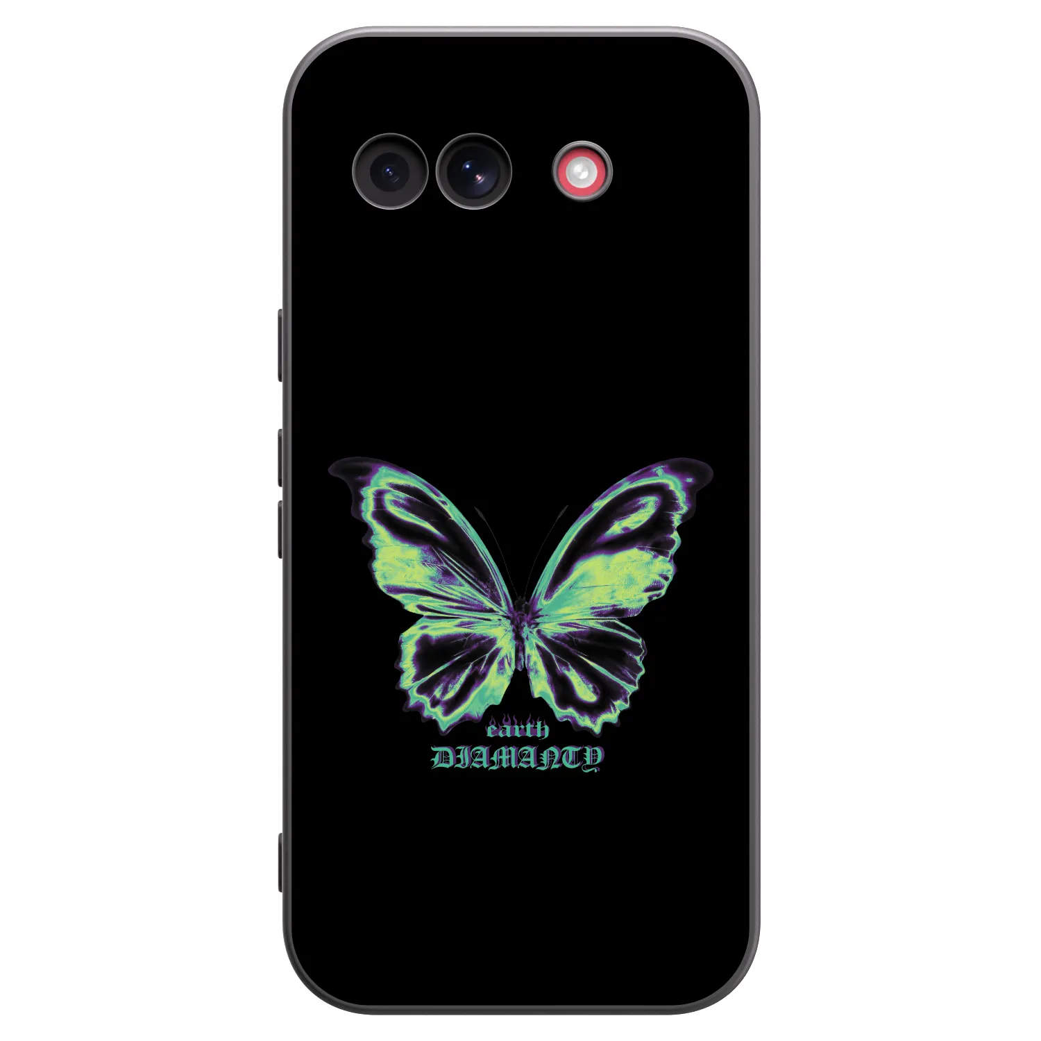 Picasee fekete szilikon tok az alábbi mobiltelefonokra Google Pixel 10a - Diamanty Blue