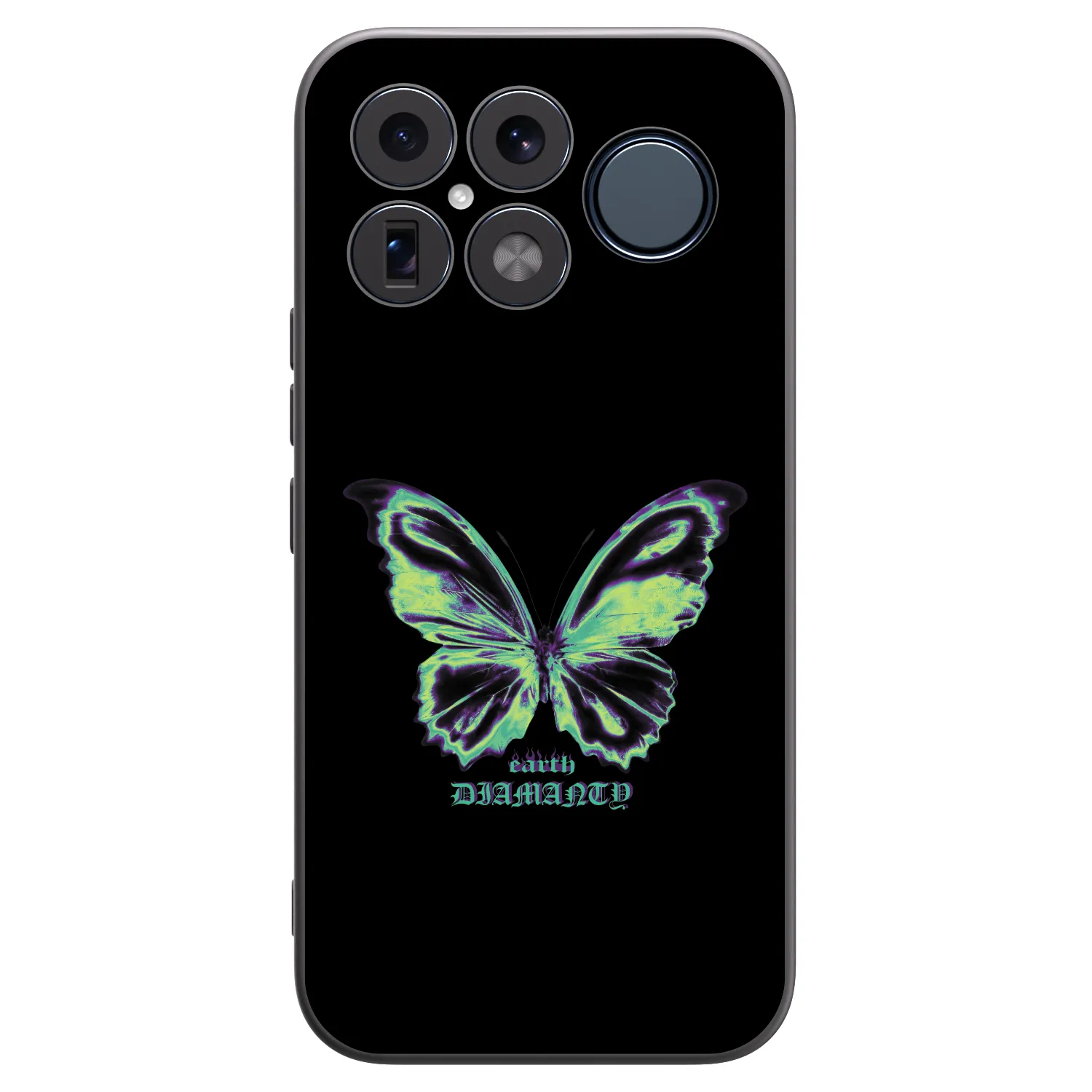Picasee fekete szilikon tok az alábbi mobiltelefonokra Xiaomi Poco F8 Ultra - Diamanty Blue