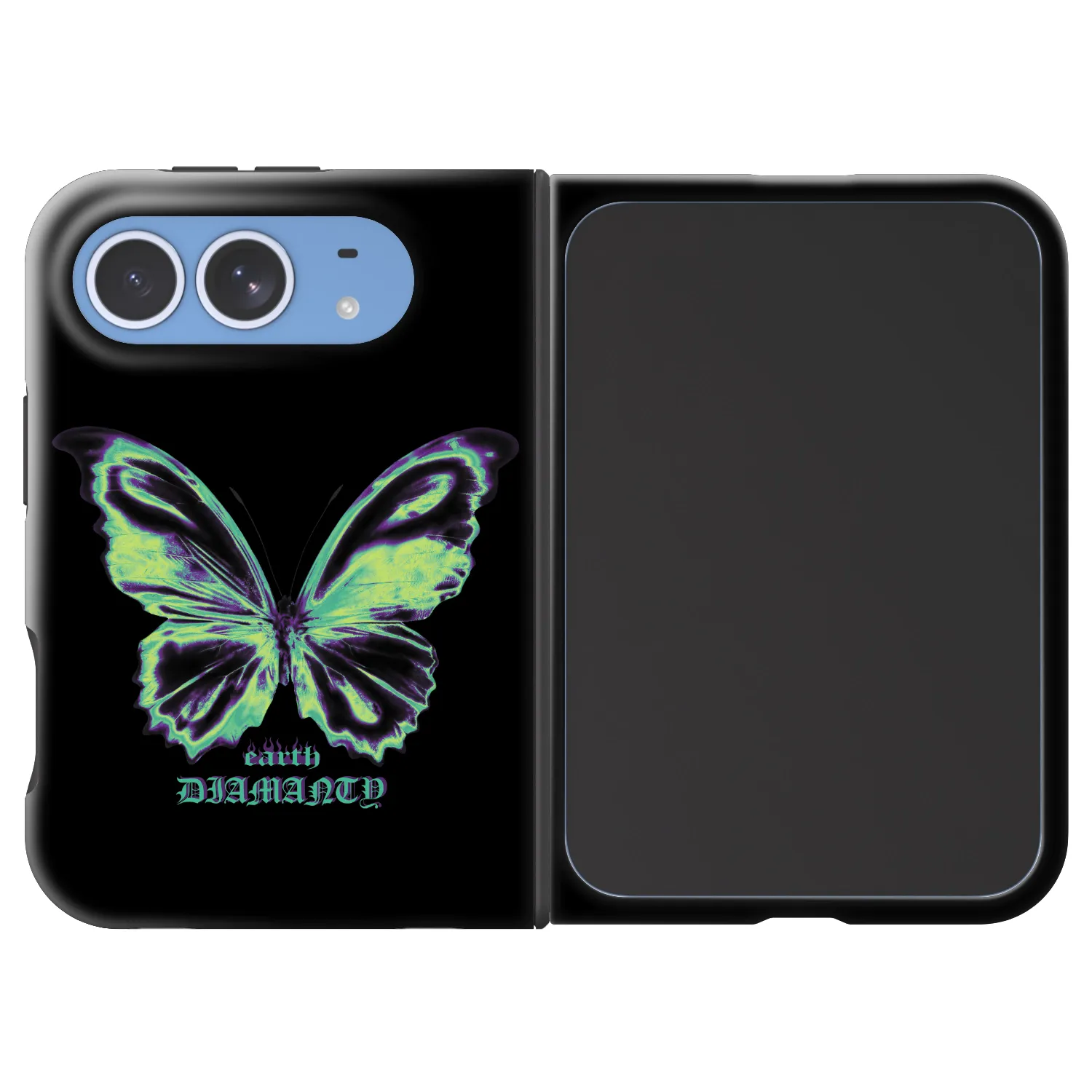 Picasee Fashion Case MagSafe Apple iPhone Duo - Diamanty Blue