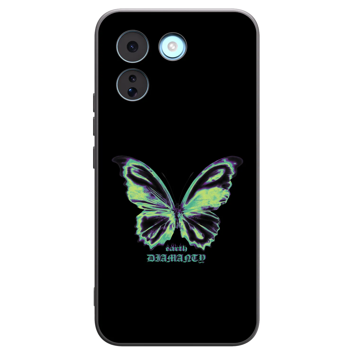 Picasee fekete szilikon tok az alábbi mobiltelefonokra Xiaomi Redmi Note 17 Pro MAX 5G - Diamanty Blue