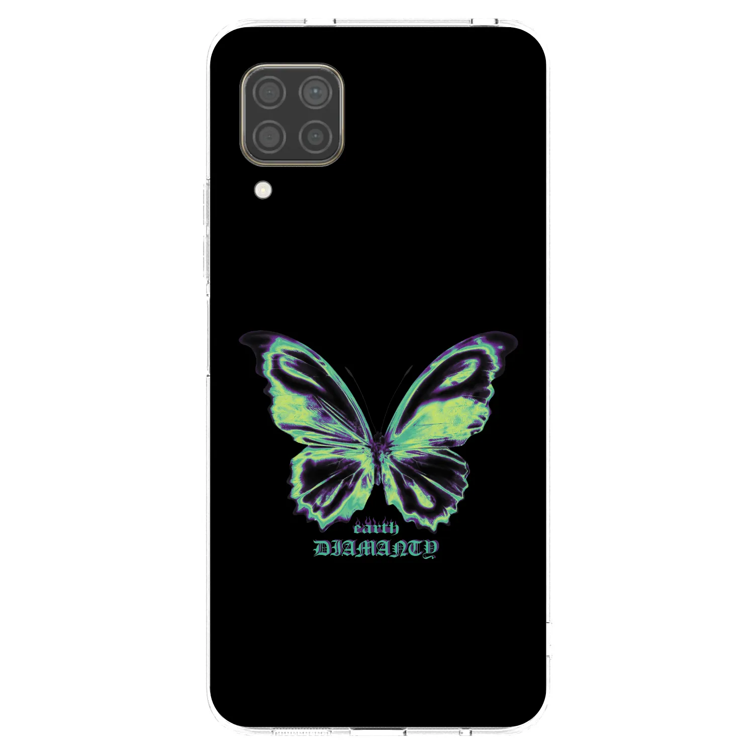 Picasee átlátszó szilikon tok az alábbi mobiltelefonokra Huawei P40 Lite - Diamanty Blue