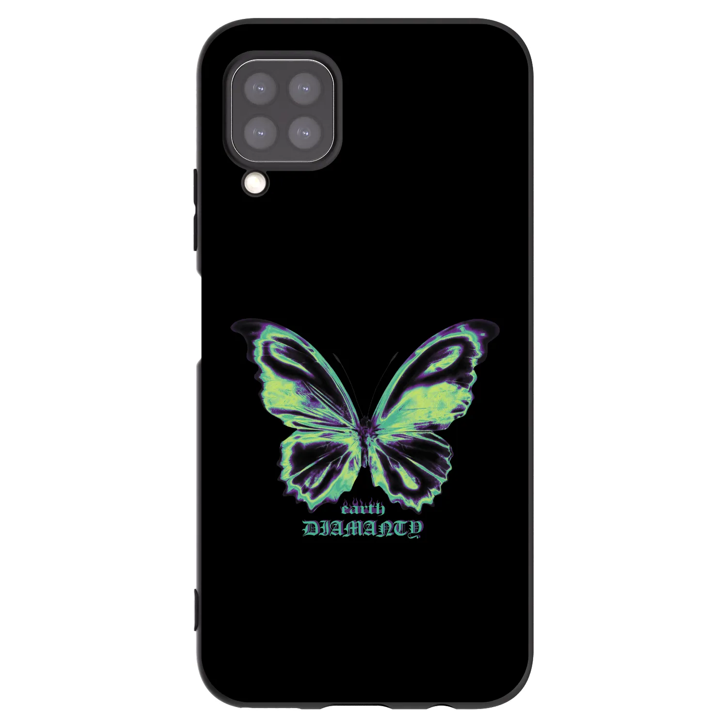 Picasee fekete szilikon tok az alábbi mobiltelefonokra Huawei P40 Lite - Diamanty Blue