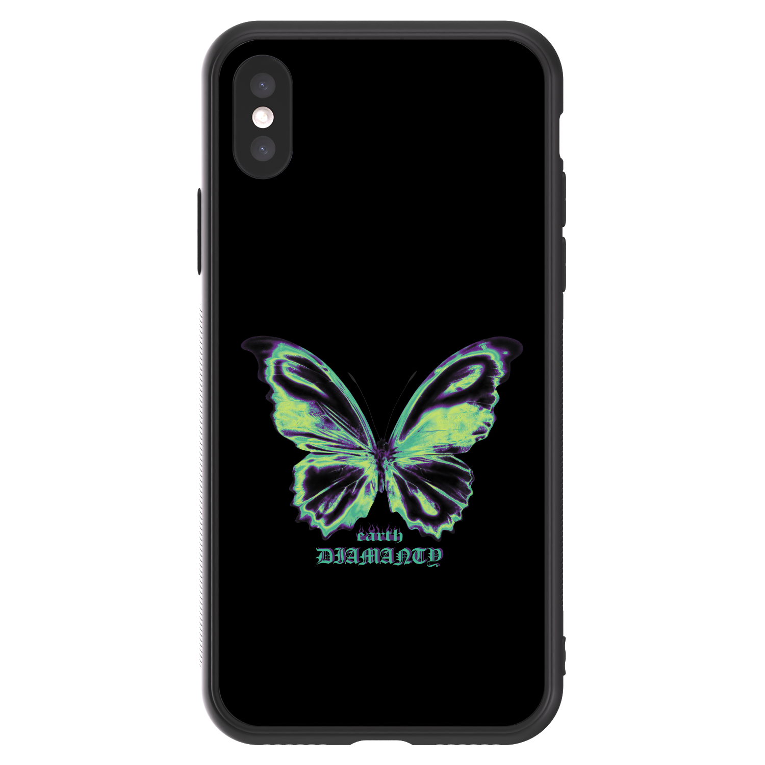 Picasee ULTIMATE CASE Apple iPhone X/XS - készülékre - Diamanty Blue