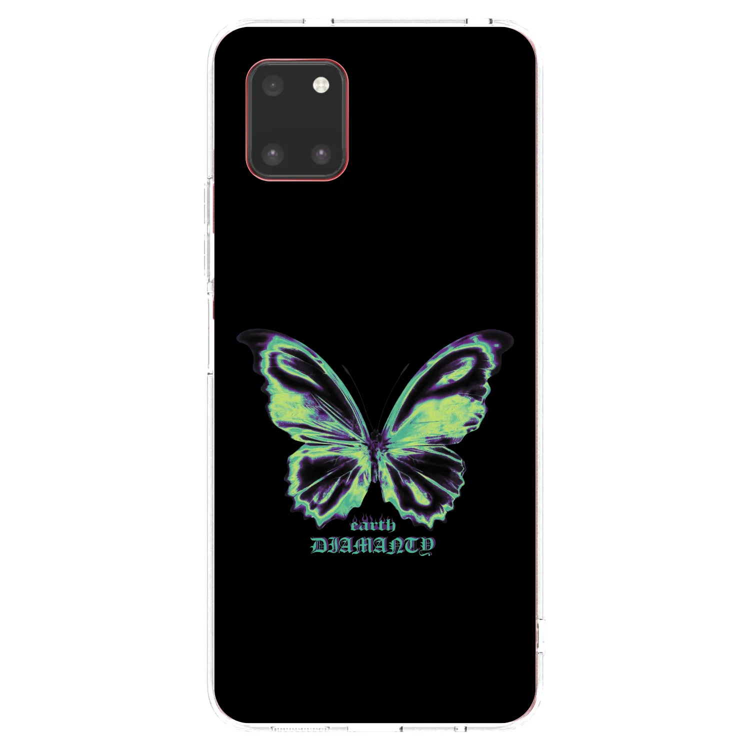 Picasee átlátszó szilikon tok az alábbi mobiltelefonokra Samsung Galaxy Note 10 Lite N770F - Diamanty Blue