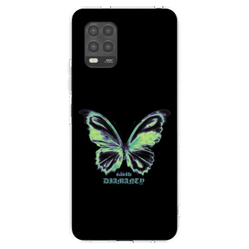 Picasee átlátszó szilikon tok az alábbi mobiltelefonokra Xiaomi Mi 10 Lite - Diamanty Blue