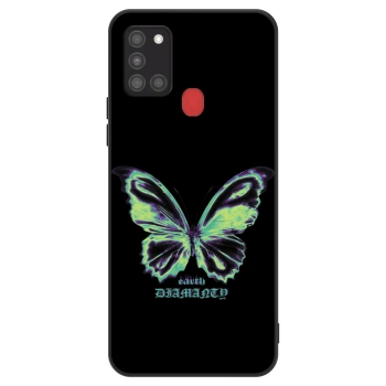 Szilikon tok erre a típusra Samsung Galaxy A21s - Diamanty Blue