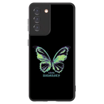 Picasee ULTIMATE CASE Samsung Galaxy S21 5G G991B - készülékre - Diamanty Blue