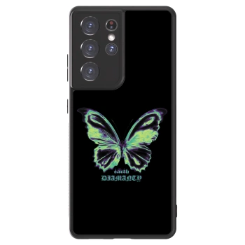 Szilikon tok erre a típusra Samsung Galaxy S21 Ultra 5G G998B - Diamanty Blue